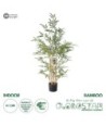 GloboStar® Artificial Garden BAMBOO 20034 Τεχνητό Διακοσμητικό Φυτό Μπαμπού Υ130cm